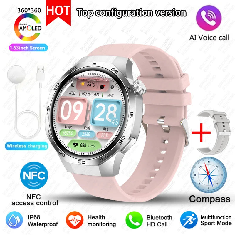 Huawei Watch GT5 Pro – AMOLED Smartwatch with GPS, NFC & Bluetooth Calling