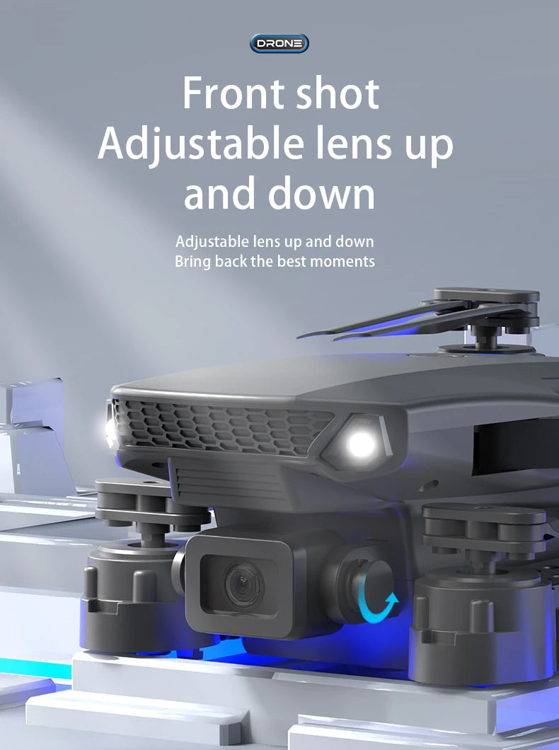KBDFA E88 8K HD Foldable RC Drone with Wide-Angle Camera