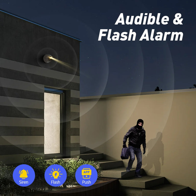 ANNKE 8MP 4K Dual-Light Security Camera with Audio