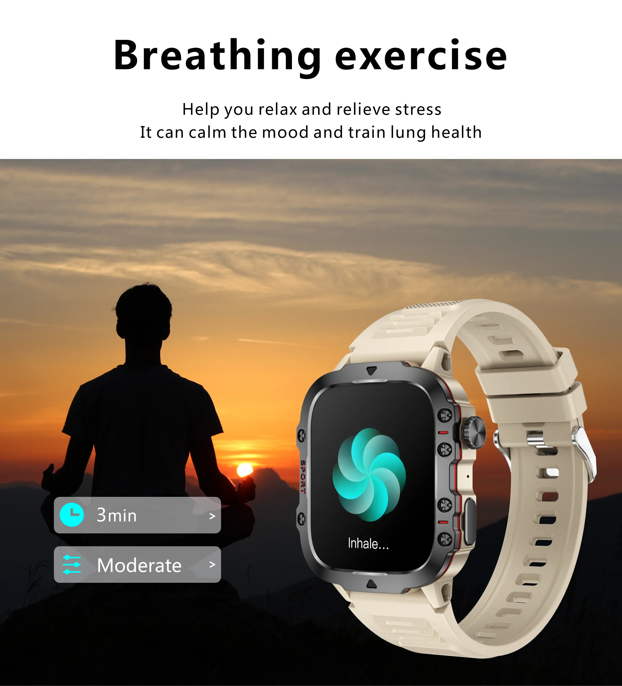 Original 2025 Smart Watch with Bluetooth Call & 3ATM Waterproof