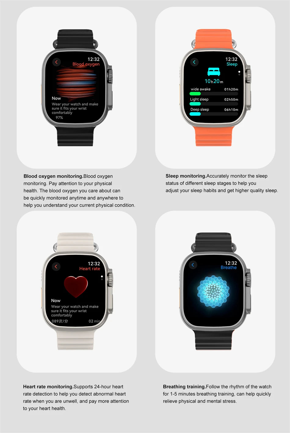 DT Ultra 3 – AMOLED Smartwatch with 4GB Storage, MP3/MP4, ChatGPT & AI Features