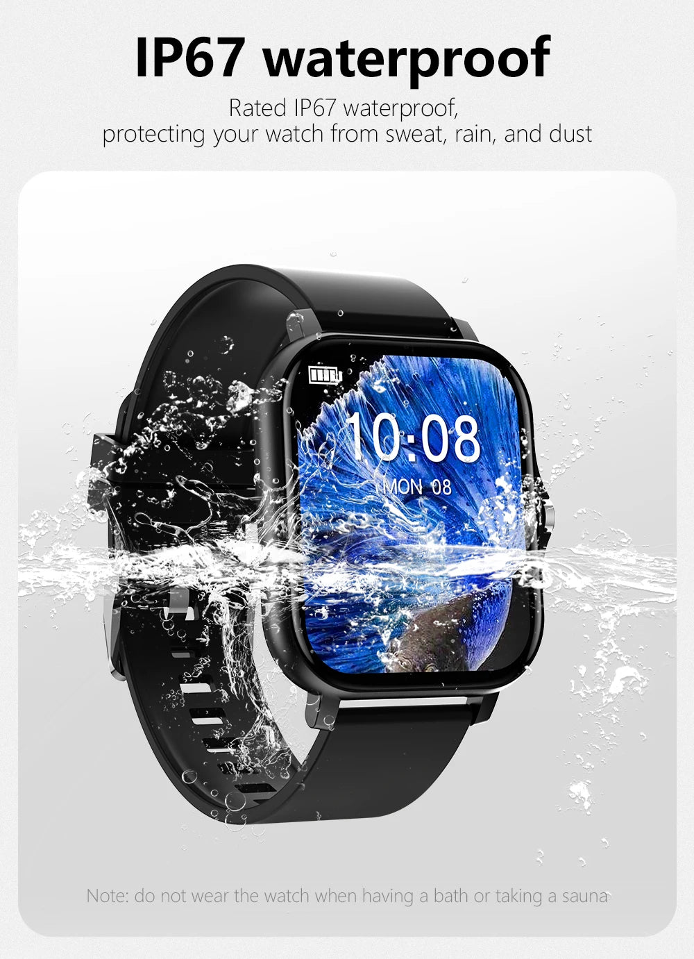 2025 Sport Smart Watch with Bluetooth Call