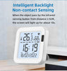 Tuya WiFi Smart Temperature & Humidity Sensor with Backlight, Works with Alexa & Google