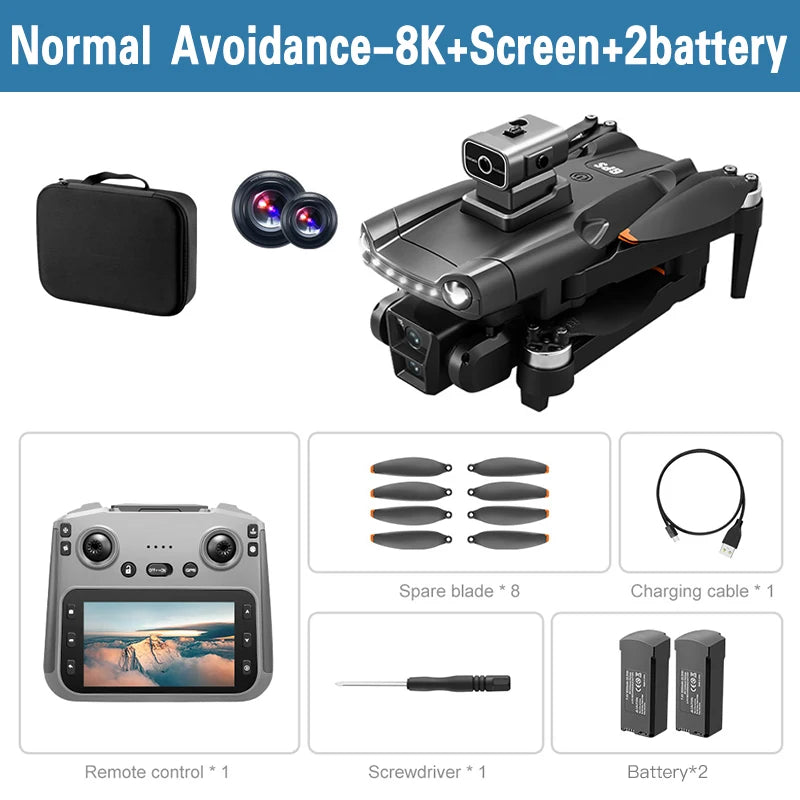 Xiaomi V198 GPS MAX 8K Professional 5G WiFi Drone with Laser Obstacle Avoidance