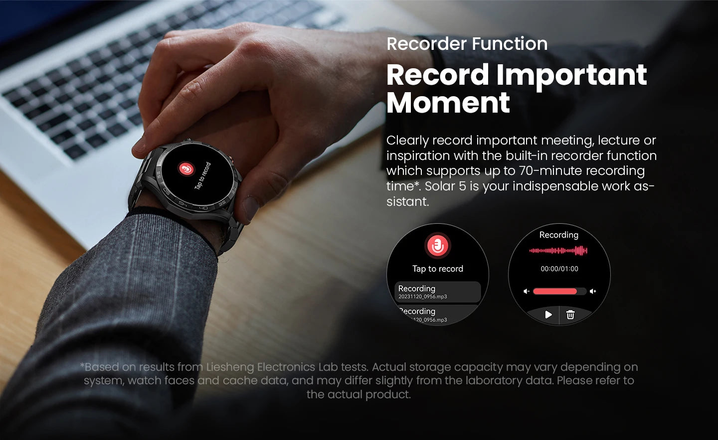 HAYLOU Solar 5 Smartwatch with Voice Calling