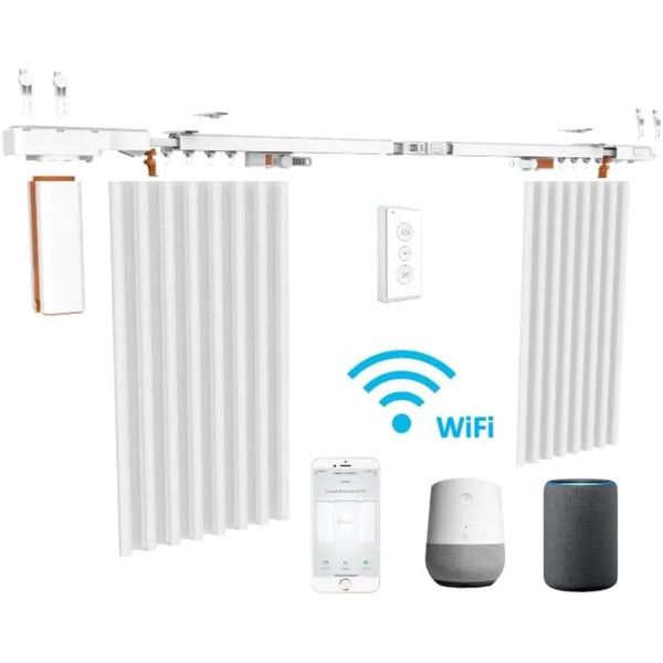 Beltless Smart Curtain System – WiFi & Voice Control