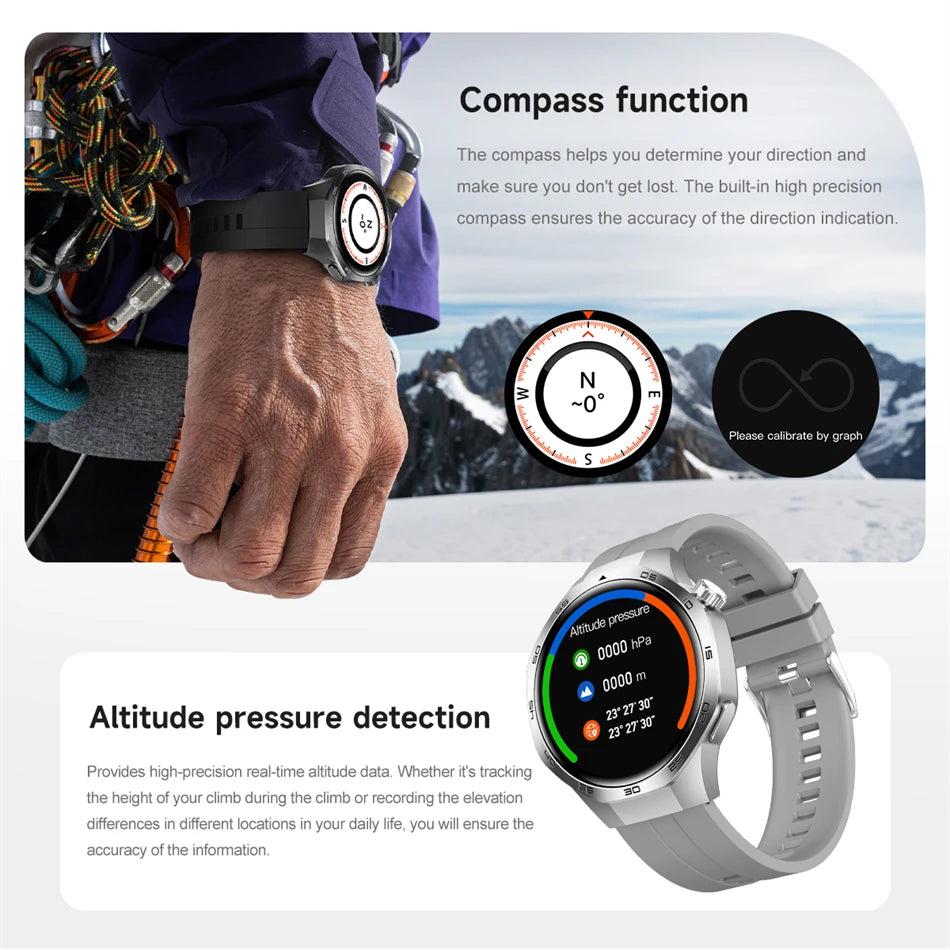 Huawei Watch GT5 Pro – AMOLED Smartwatch with GPS, NFC & Bluetooth Calling