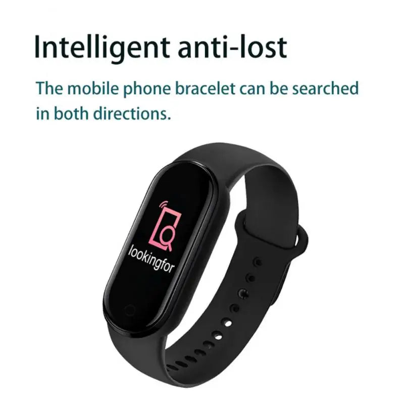 M6 Fitness Smartwatch – Waterproof Health Tracker for Men & Women