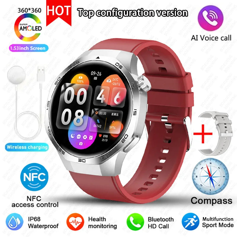Huawei Watch GT5 Pro – AMOLED Smartwatch with GPS, NFC & Bluetooth Calling