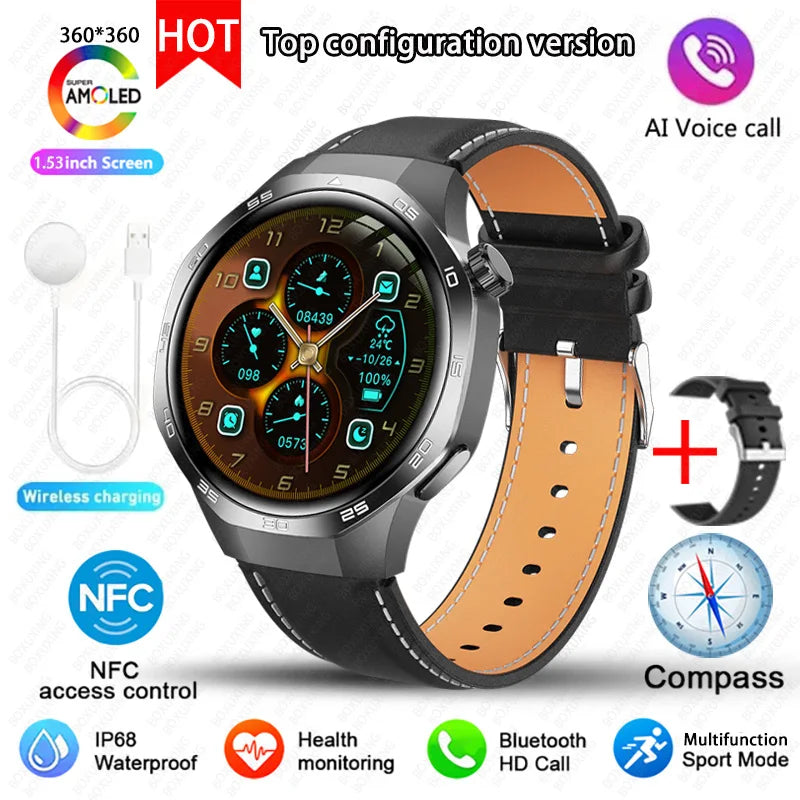 Huawei Watch GT5 Pro – AMOLED Smartwatch with GPS, NFC & Bluetooth Calling