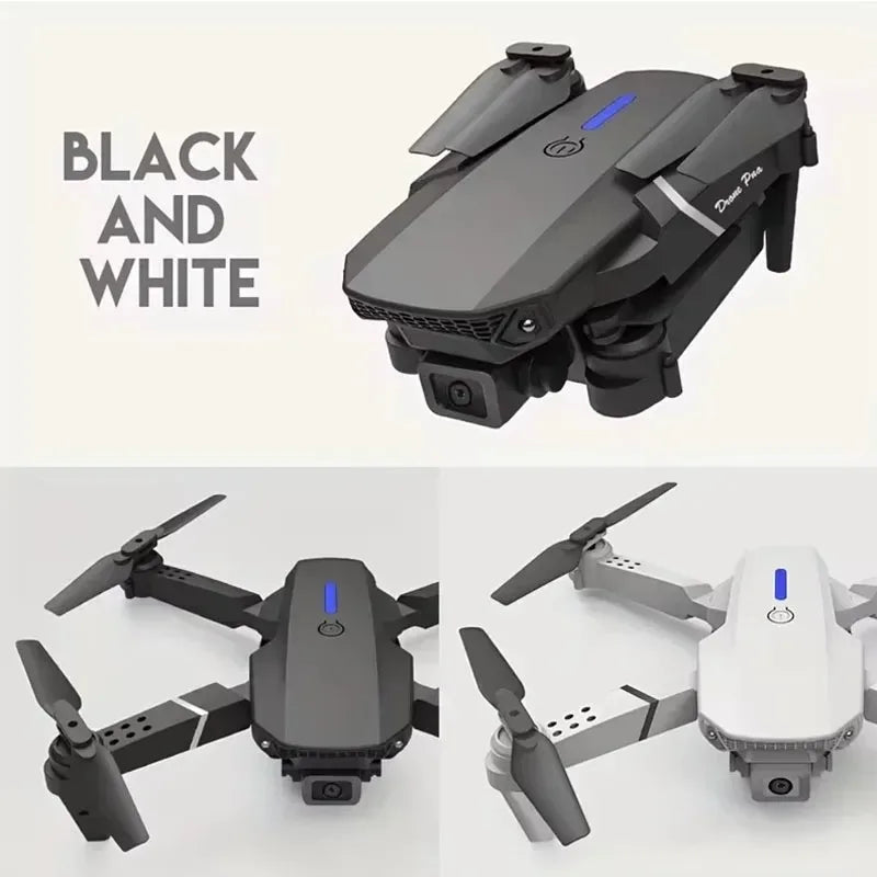 2024 E88Pro Foldable 4K RC Drone with 3 Batteries