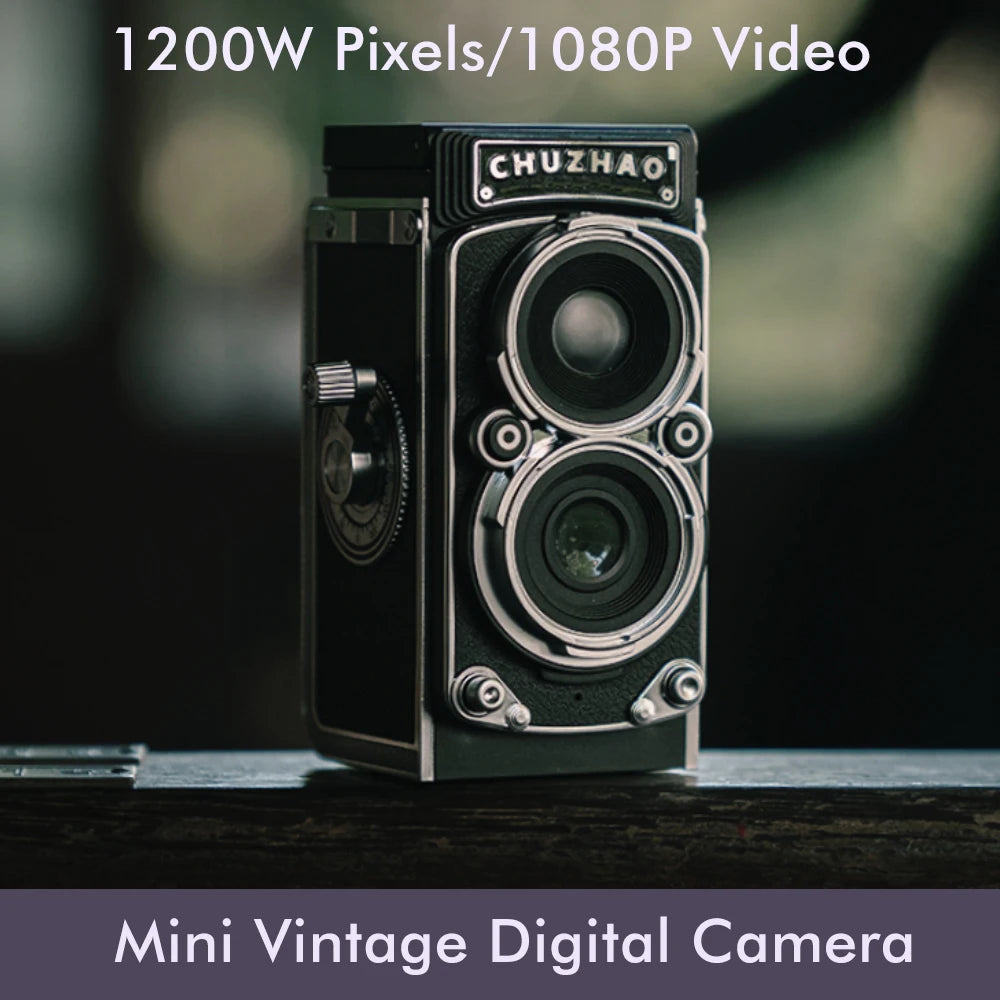 CHUZHAO Mini Retro 12MP Digital Camera