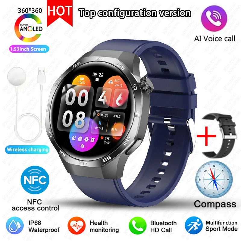 Huawei Watch GT5 Pro – AMOLED Smartwatch with GPS, NFC & Bluetooth Calling