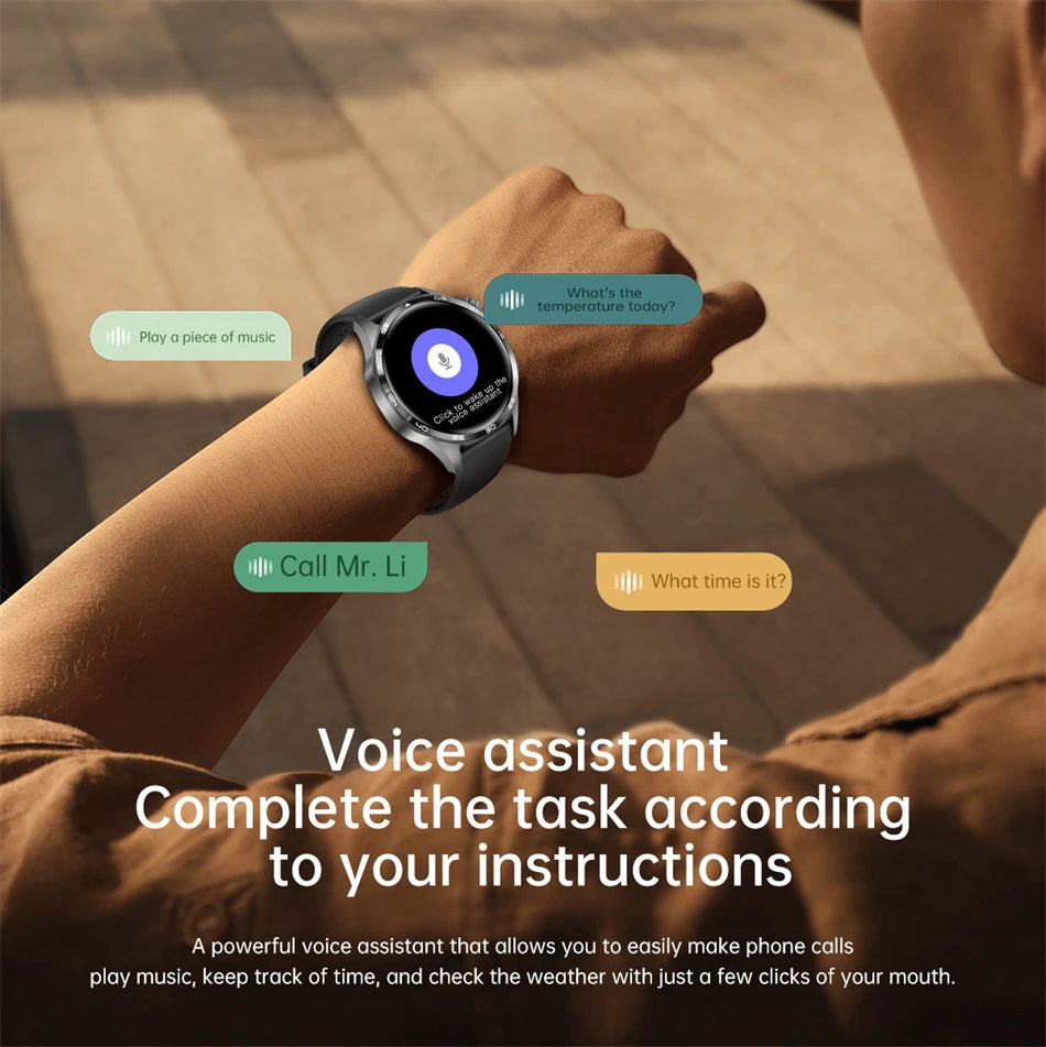 GT5 PRO Smartwatch – AMOLED Display, GPS, NFC & Bluetooth Calling