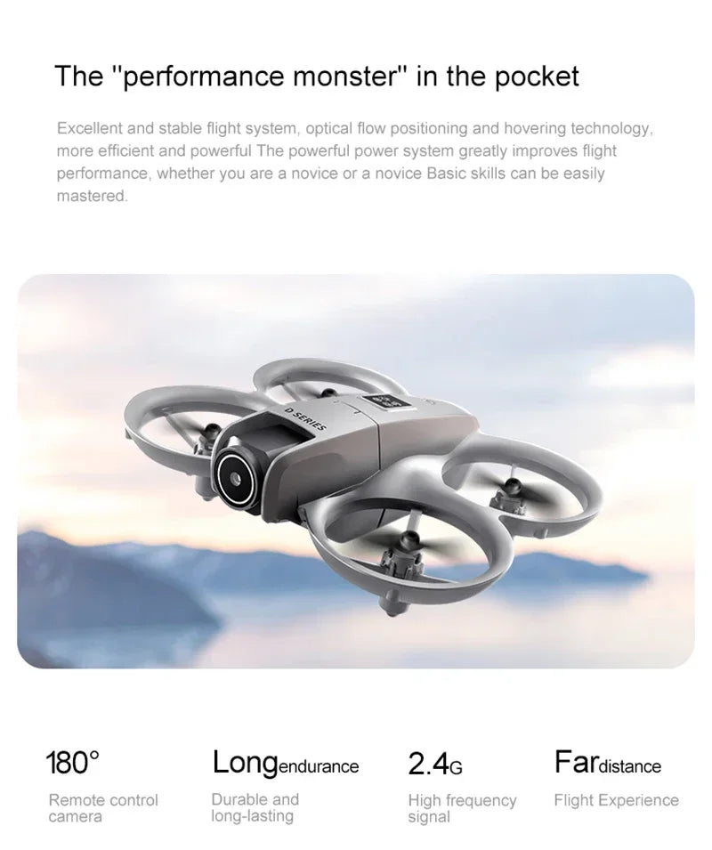 Xiaomi D16 Mini 8K Dual Camera GPS Drone with 180° Adjustable Lens & Obstacle Avoidance