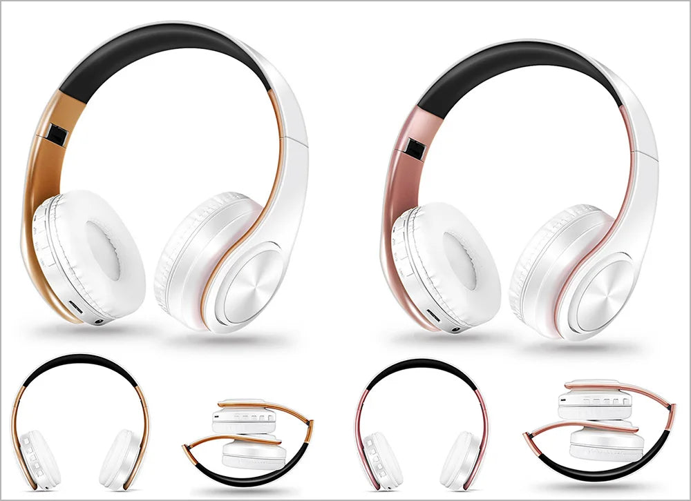 2025 Wireless Bluetooth Overhead Headphones