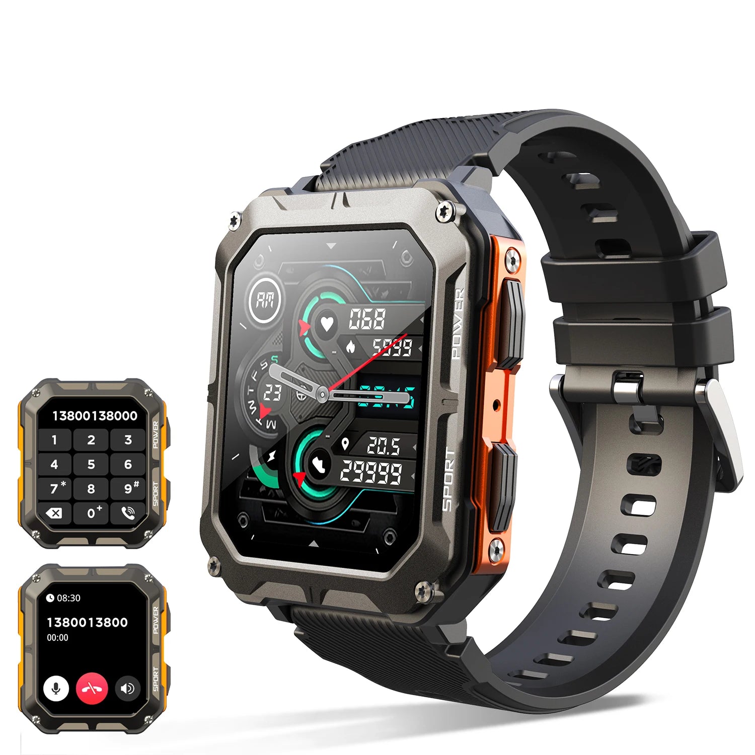 C20 Pro Smart Watch with Voice Assistant