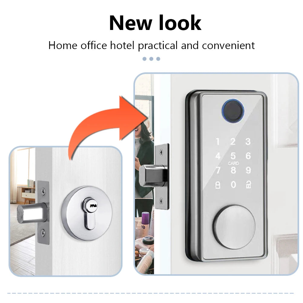 Smart Bluetooth Door Lock with Tuya App