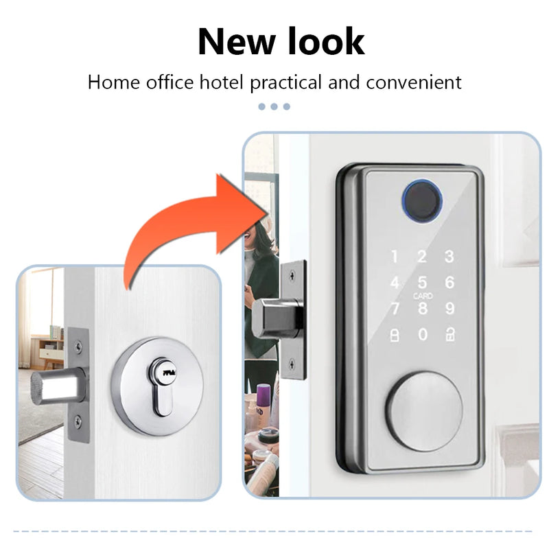 Smart Bluetooth Door Lock with Tuya App