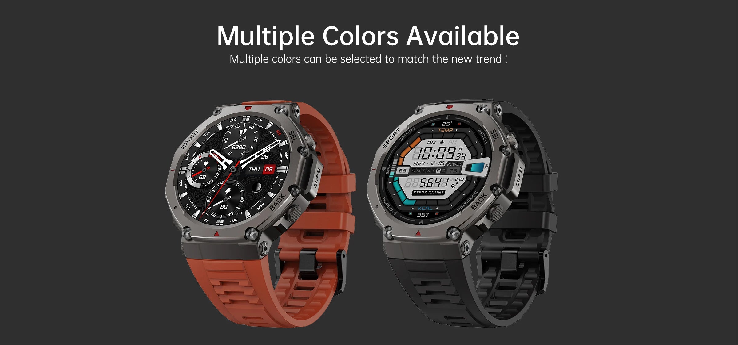 T-Rex 3 Ultra GPS Military Smartwatch