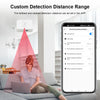 Tuya Zigbee Presence Sensor – mmWave Motion & Breathing Detector with Smart Life App