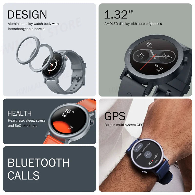 CMF Watch Pro 2 – 1.32" AMOLED Smartwatch with GPS & Bluetooth Calling