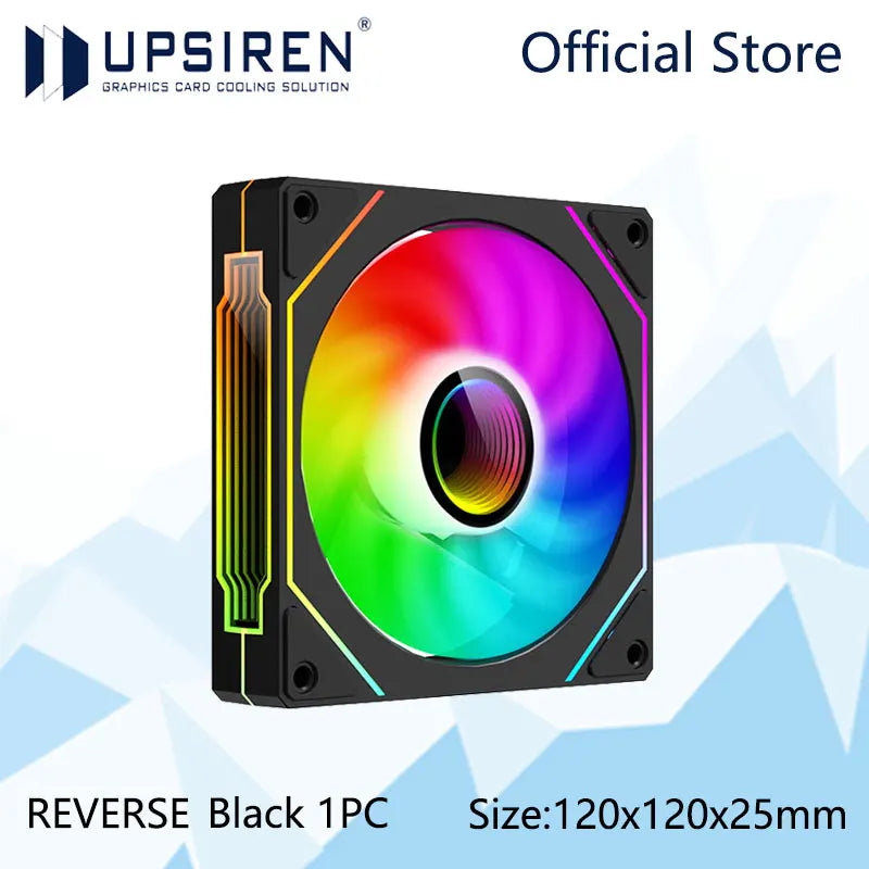UPSIREN UF-1 PRISM 4 PRO 12cm ARGB Cooling Fan