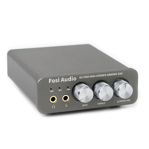 Fosi Audio K5 PRO USB Gaming DAC & Headphone Amp