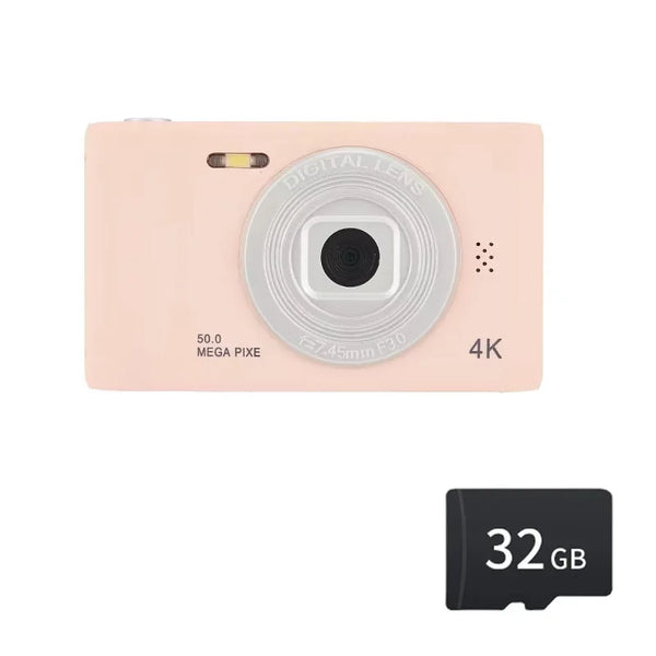 4K 50MP Travel Selfie Camera with Zoom