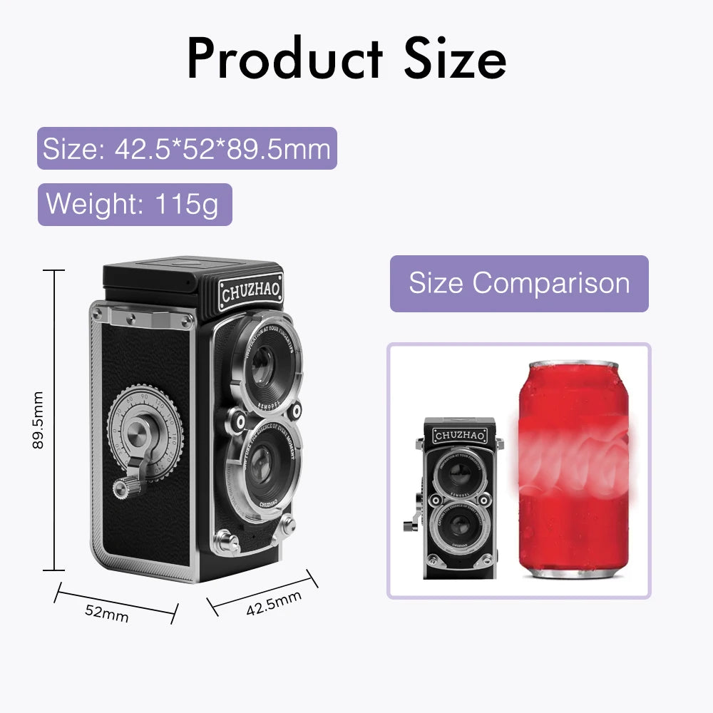 CHUZHAO Mini Retro 12MP Digital Camera