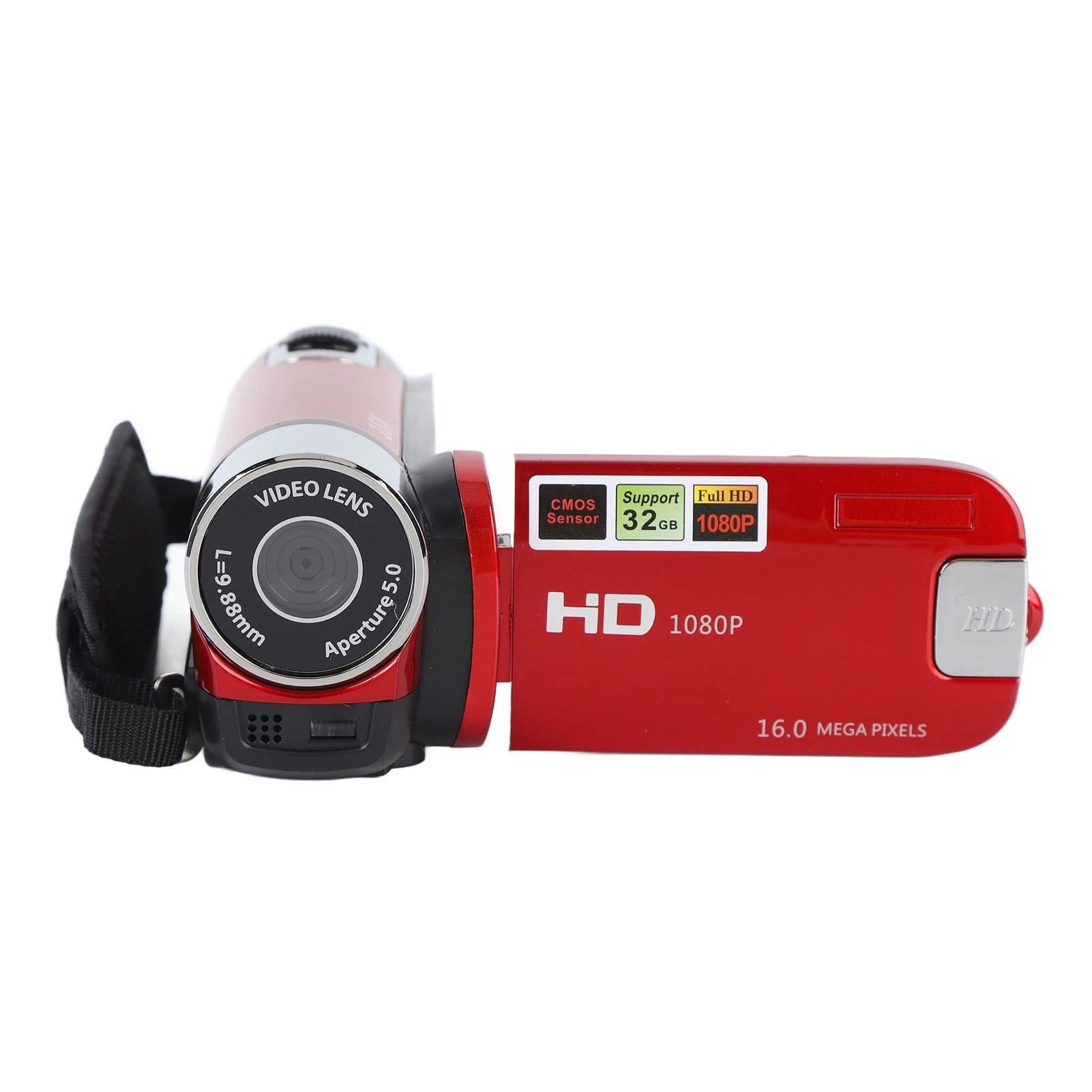 4K 48MP Vlogging Camera with 2.7" Rotatable Screen & 16X Zoom
