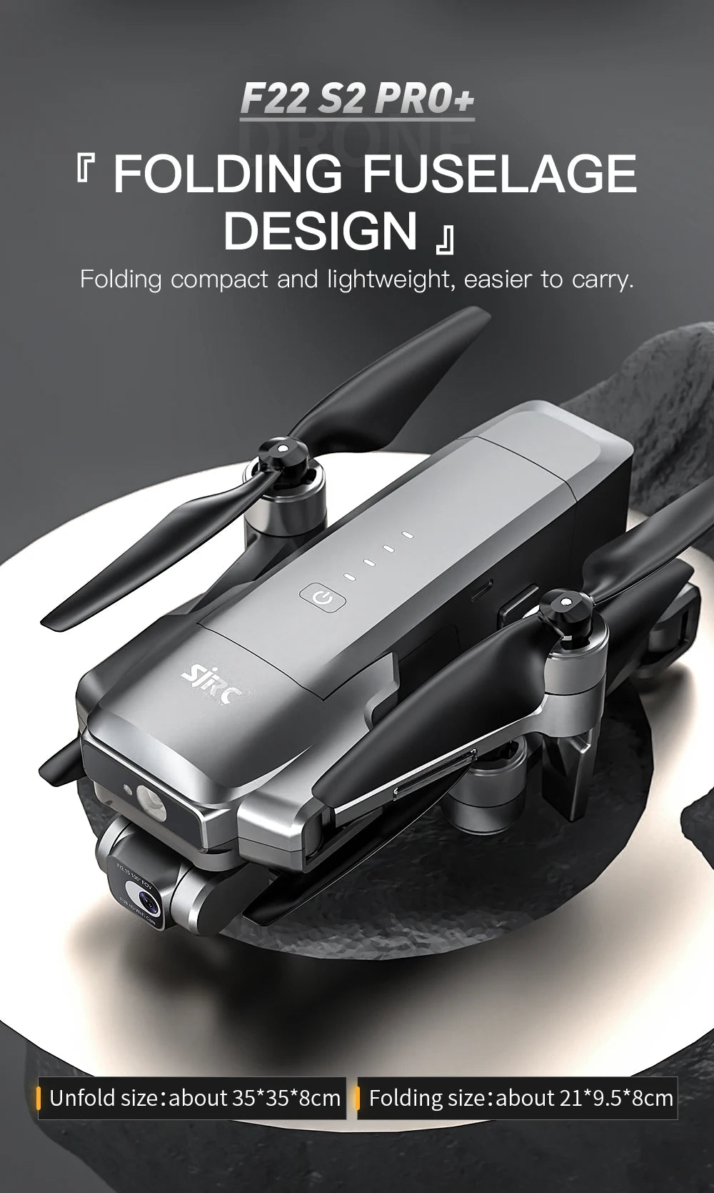 F22 S2 XR PRO+ 4K GPS Drone with Gimbal & Obstacle Avoidance