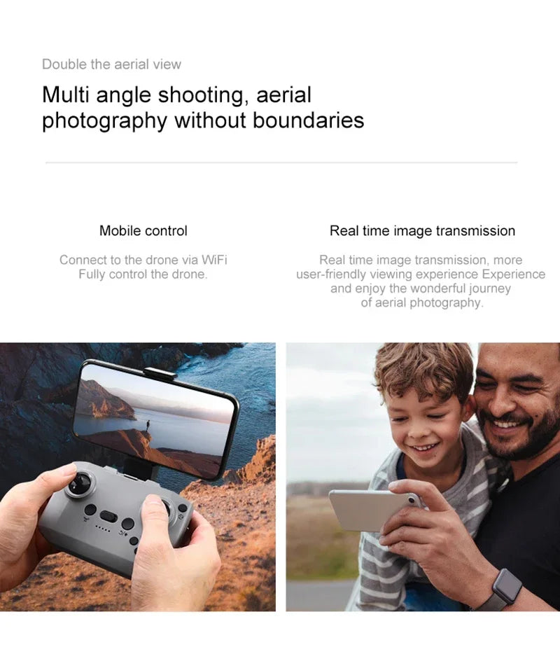 Xiaomi D16 Mini 8K Dual Camera GPS Drone with 180° Adjustable Lens & Obstacle Avoidance