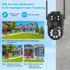 BELIA 4K 8MP WiFi PTZ Security Camera with Dual Lens & AI Human Detection