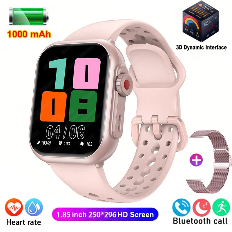 Watch Ultra 2 SE – AMOLED Smartwatch with GPS, Bluetooth Call & 1000mAh Battery