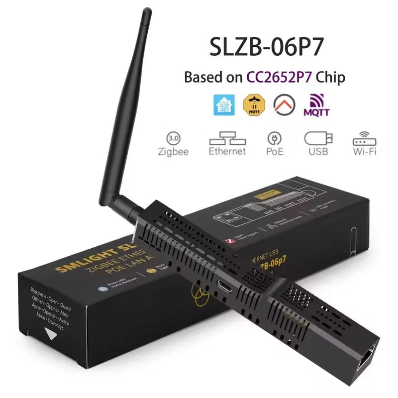 SMLIGHT SLZB-06 – Zigbee 3.0 Adapter with Ethernet, USB, WiFi & PoE Support