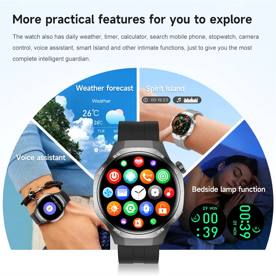 Huawei Watch GT5 Pro – AMOLED Smartwatch with GPS, NFC & Bluetooth Calling