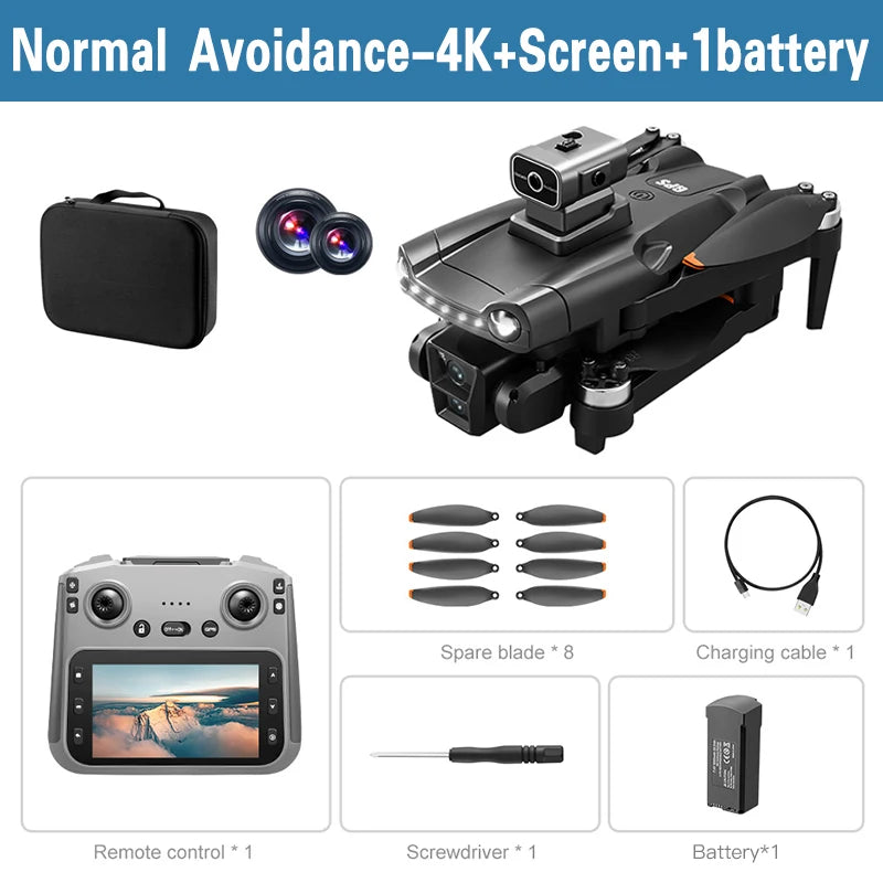 Xiaomi V198 GPS MAX 8K Professional 5G WiFi Drone with Laser Obstacle Avoidance