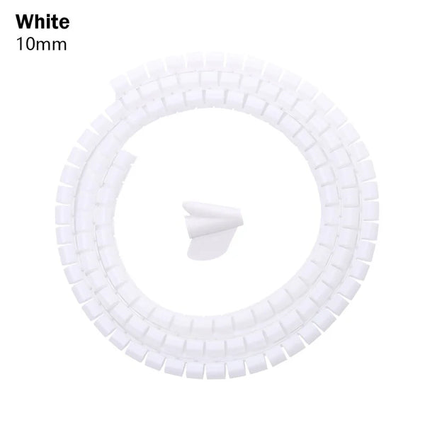 2M Spiral Cable Organizer – Wire Protector & Management Tube (10–32mm)