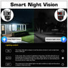 8MP 4K Solar 4G WiFi Outdoor Camera with Dual Lens & PIR Detection