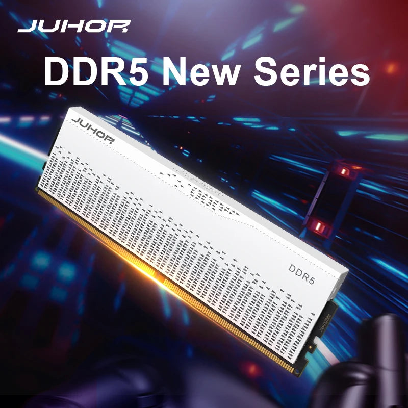 JUHOR DDR5 RAM – 16GB/32GB High-Speed Gaming Memory (5600–7200MHz)
