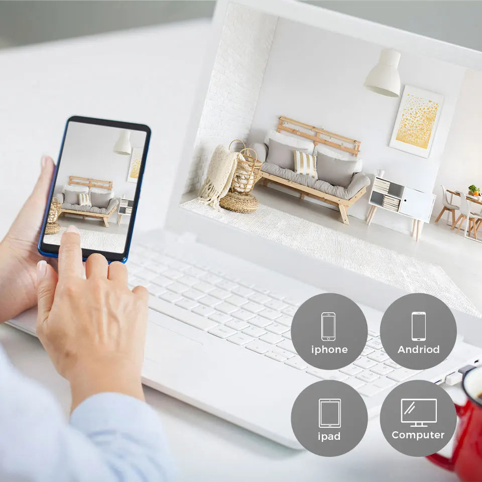 5MP/3MP WiFi Smart Indoor Camera with AI Tracking & Baby Monitor