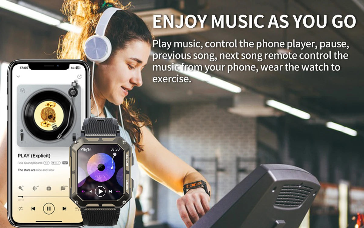 C20 Pro Smart Watch with Voice Assistant