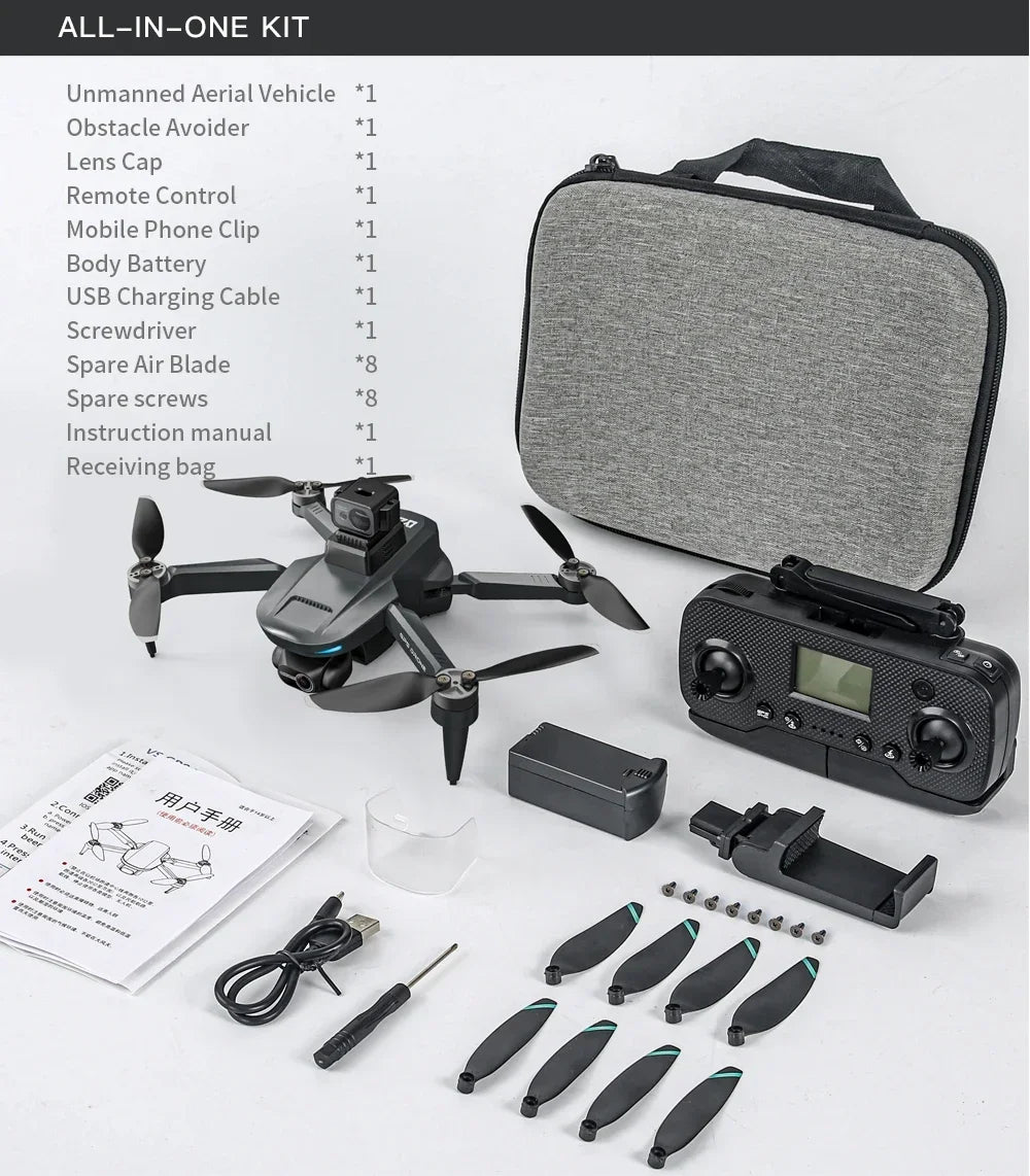 L200 PRO MAX Drone – 4K GPS Quadcopter with 2-Axis Gimbal & Obstacle Avoidance