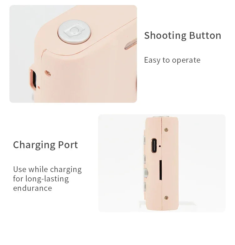 4K 50MP Travel Selfie Camera with Zoom
