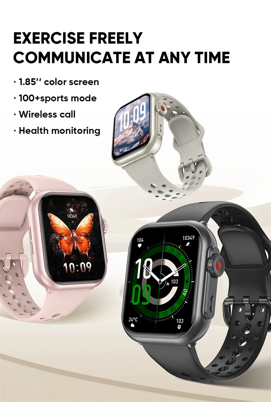 Watch Ultra 2 SE – AMOLED Smartwatch with GPS, Bluetooth Call & 1000mAh Battery