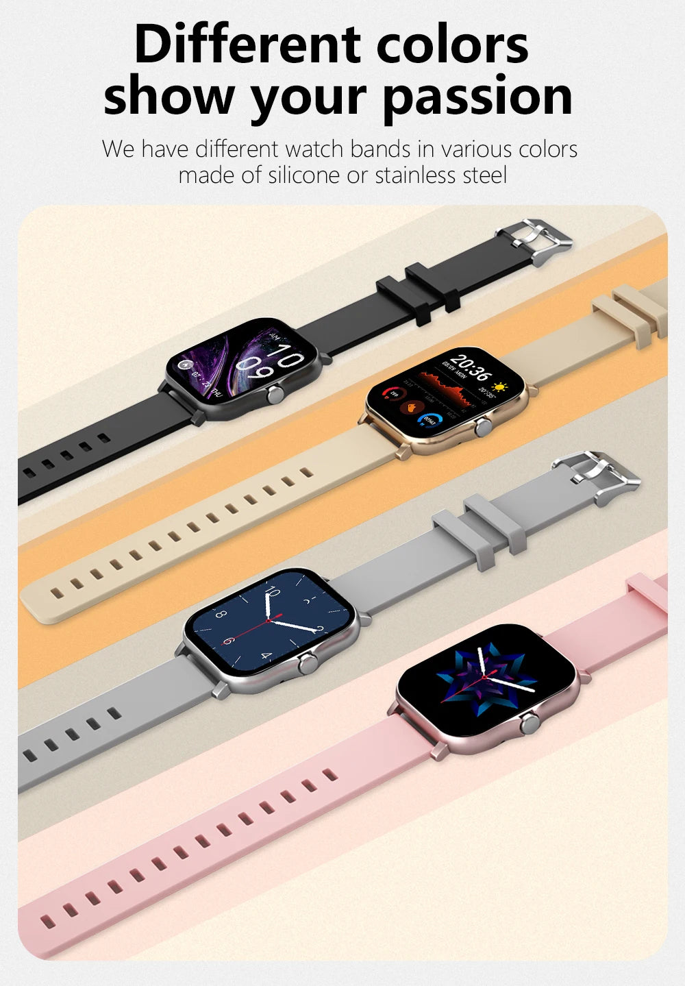 2025 Sport Smart Watch with Bluetooth Call