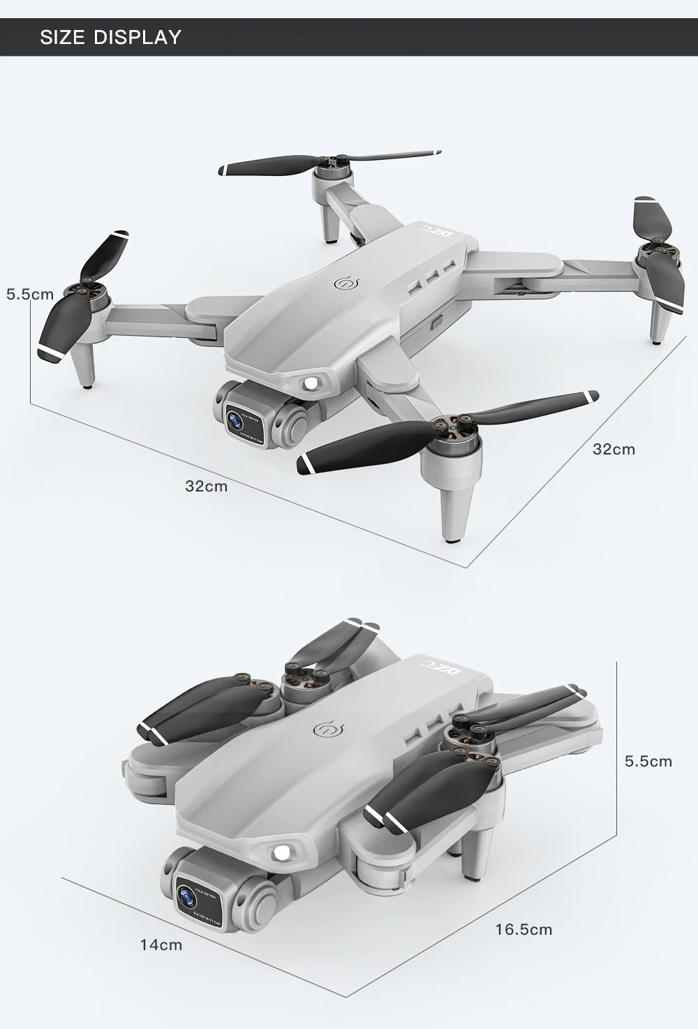 LYZRC L900 PRO 4K Drone – GPS FPV Quadcopter with Dual Camera & 5G WiFi