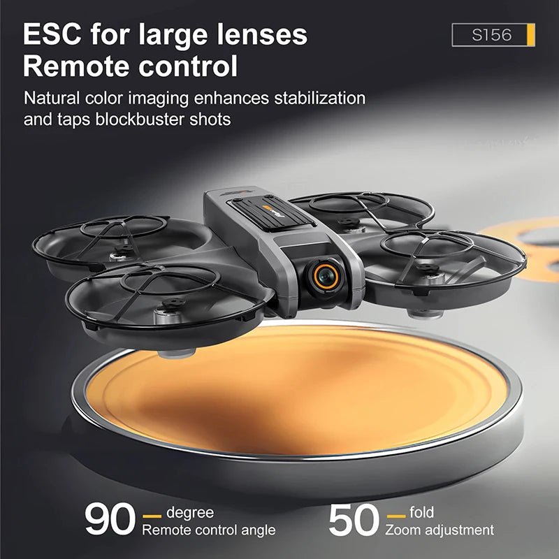 S156 2025 Professional 8K Drone with 5G WiFi FPV, Screen Remote & Obstacle Avoidance