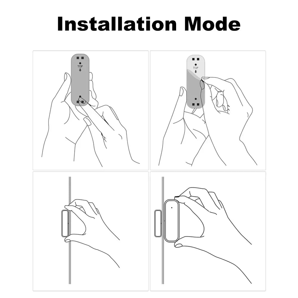 Tuya Zigbee Door & Window Sensor with Smart Home Security Alarm